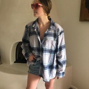 American Eagle plaid flannel shirt size XL